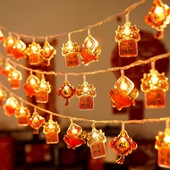 2026 New Year Light Fu Word String Lights Chinese New Year Pendant