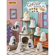 [Lucas Stealing Chair] Ready Stock 52TOYS Genuine Little Ghost Show You My Cat Box Play My Mystery B