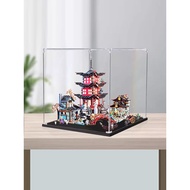 [Acrylic Display Box] Empty Art Temple Acrylic Display Box Suitable for Lego 70751 Transparent Anti-