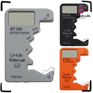 YRBWDYZDH Digital Battery Tester, Digital Display ABS Housing Digital Battery Checker, Universal Com