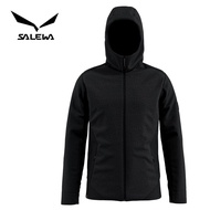 【SALEWA 義大利】FANES SARNER LIGHT HYBRID JACKET 女 輕量針織羊毛外套/ 深黑色 (0910)/ 44 / M