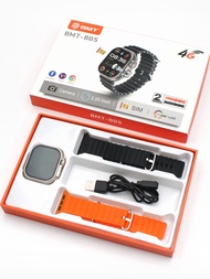 BMT B05 Ultra Smart Watch 2 Strap In Waterproof Men Women Wrist Watch Bluetooth Wireless Charging Fi