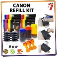 Vision Refill Kit 30ML (2x black + Color) PG-47 PG47 PG 47 CL-57 CL57 CL 57 for Canon  E4270 E3170 E