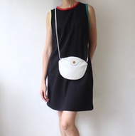 FOAK古著 Agnès b.彩色包邊洋裝