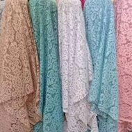 Bahan Kain Brukat Lace Premium Per 0,5M Terlengkap!!! | Terlaris |