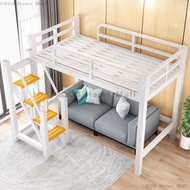 Attic bed, large double bed, elevated bunk bed, space saving loft bed, Bunk adult/bed frame iron bed