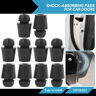 10Pcs Universal Car Door Shock Absorber Bumper Dampers Buffer Pad Anti Shock Bump Stop Rubber