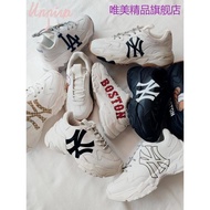 Boutique Brand Women's Shoes Men's Shoes Korea Daigou Genuine MLB Daddy Shoes Increased Casual Retro White Shoes Men Women Thick-Soled BIGBALLCHUNKY