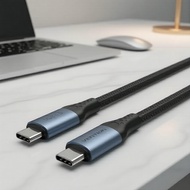 Vention USB 4.0 USB-C 40Gbps 5A 240W | 8K 60Hz Cable for Laptop, PC, and Monitor  Vention Kabel USB 