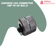 Chihiros CO2 Connector | UNF to UK W21.8