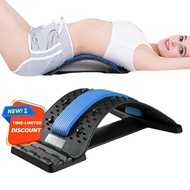 Back Stretcher,4 Level Lumbar Support Board, Spine Alignment Massager for Herniated Disc,Sciatica, S