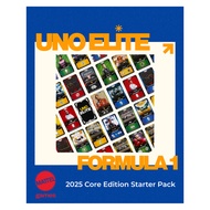 [Ready Stock Goods] UNO Elite F1 Formula One 2025 Novice Starter Package Card Board Game Racing Car