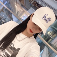 Chanel777CC Classic Embroidered Sun Hat Light Brown Gray Blue Green Yellow Orange Multi-Purpose Fash