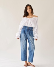 Allur Quarter Hayling Jeans กางเกงยีนส์ทรง mom