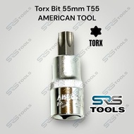 MATA AMERICAN TOOL 8958549 1-Star Socket Wrench 2 Inch 55 mm T55 / Torx Bit