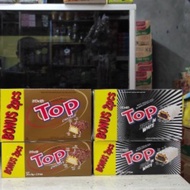 Top Delfi Chocolate 9 grams 1 box contains 24 pcs Top Delfi chocolate Snack/