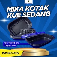 MEDIUM BLACK CAKE BOX BLACK BOX SNACK M