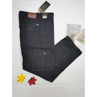 [BYJ] 6803#P.MAX BROWN / BLACK / DARK GREY COLOUR GOOD QUALITY MEN CARGO PANTS / SELUAR KERJA LELAKI