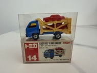 Tomica 14 Isuzu Elf Car Carrier 貨車 日本製