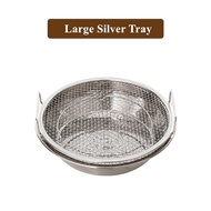 304 สแตนเลสสตีล French Fries ตะกร้าอาหาร Skimmer กรองน้ำมันถาดอาหารว่างทำอาหารกรองแผ่นเครื่องครัว