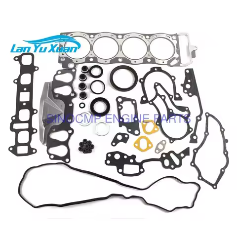 1Set Gasket Kit For Toyota 85-95 S 2.4L SOHC 4 Runner Pickup 22RE 22REC 22R Engine Car Replacement P