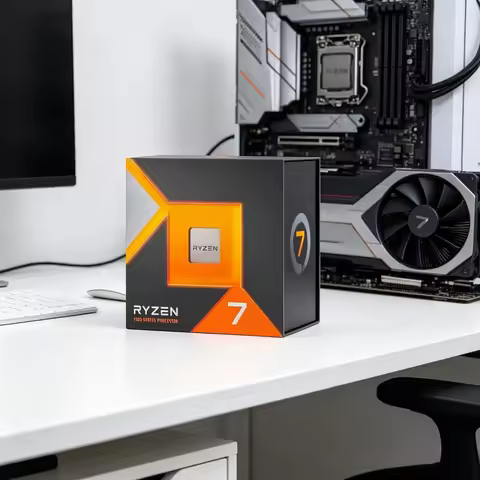 8-Core 16-Thread Desktop Processor Ryzen 7 7800X3D High-Speed Gaming CPU