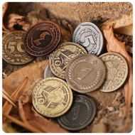 German Universal Metal Token Game Coin Original Table Game Accessories Cuttlefish Game MOYOGAMES