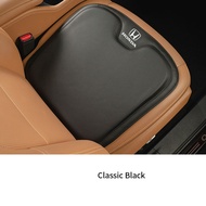 Car Seat Cushion Napa Leather Drivers Front Seat Protector Cover Breathable Backseat Mat for Honda B