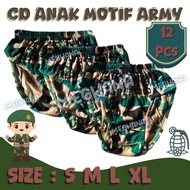 12 PCS ARMY MOTIF BOYS' PANTS WHOLESALE CD/ ARMY PANTS/