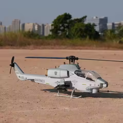 Roban Rc New Electric Remote Control 470ah-1 Simulation Remote Control Armed Helicopter Space Model 