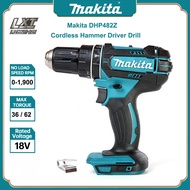 Makita DHP482Z Cordless Hammer Driver Drill 18V  LXT Li-ion 2 Speed Combi Impact screwdriver