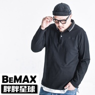 [Fat Planet] Medium Large Size ‧ Lapel Plaid Versatile POLO Shirt 2XL~7XL Extra [C1703]