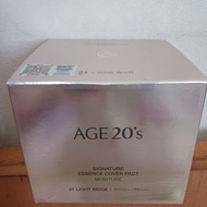 14g x2👈🏻AGE 20's Signature Essence
Cover Pact MOISTURE 21 LIGHT BEIGE 愛敬水光逆齡爆水安瓶粉餅 水光精華氣墊粉餅
