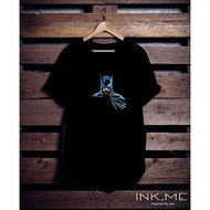 BATMAN IN BLACK - DC TSHIRT/ SUPERHERO SCREEN PRINTING T-SHIRT BATMAN DC TSHIRT/ DC COLLECTION TSHIR