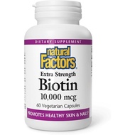 Natural Factors Biotin 10000Mcg, 60 CT