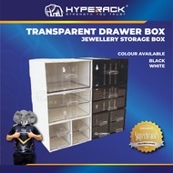 🐘HYPERACK™️ Storage Box Transparent Drawer Box Jewellery Box