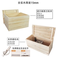 Tatami Wooden Box Bed Storage Box Bay Window Bedroom Overall Coffee Table Storage Cabinet Solid Wood Combined Mix