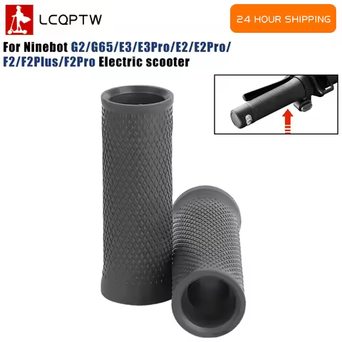 Electric Scooter Silicone Handlebar Grips for Ninebot Max G2 G65 E2 E2Pro E3 E3Pro F2 F2Pro F2Plus H