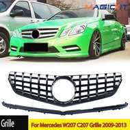 For Mercedes W207 C207 Grille 2009-2013 Benz E Class E350 E550 C207 Coupe GT-R Grille Tuning Front B