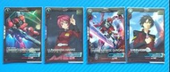 日本高達街機玩戲卡 Arsenal Base 高達卡 C卡 GUNDAM SEED DESTINY GUNNER ZAKU 紅渣古 + LUNAMARIA 露娜瑪利亞 SWORD IMPULSE GU