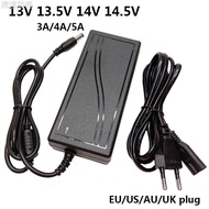 DC 13v 13.5V 14V 14.5V AC Adapter Power Supply 3A 4A 5A EU US UK AU Cable Plug Switch