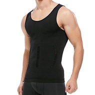 KOCLES Mens Athletic Compression Shirt Slimming Body Shaper Tank Top Abs Abdomen Slim Vest Undershir