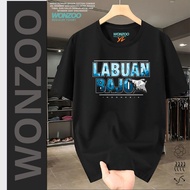 INDONESIAN TOURISM SOUVENIR T-SHIRT, PUMPKIN ISLAND, BAJO, ISLAND KOMODO - PREMIUM QUALITY