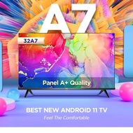 LED TCL 32A7 Smart TV Android 11 32in 32 inch A7 Panel A+ 32inch