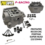 RS/RSX150 ORIGINAL PROTAPER SUPER HEAD FULL CNC PORTING FULL SET (22/25)OFFER