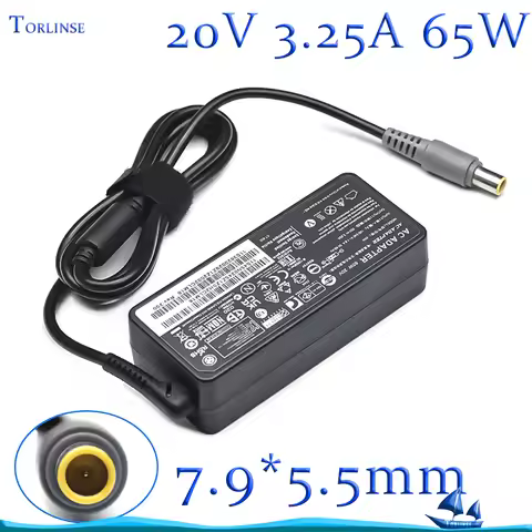 20V 3.25A 65W Charger For Lenovo Thinkpad Edge E130 E335 E430 E435 E530 Laptop AC Adapter Power Supp