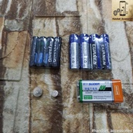 4Pcs small battery for remote control / clock / home application / toys / meter ( AAA / AA / 9V / AG