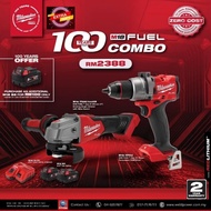 Milwaukee M18 2 IN 1 Mega Combo (M18 FPD3 + M18 FSAG100XB/Drill Grinder Combo)