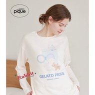 Bunny Grocery Shop Japan Gelato Pique New Work Teddy Bear And Cotton Home Pajamas Set In Washing Mac