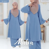 TUNIKMY KURUNG MALIA KURUNG RIAU LABUH KAIN LIPAT BATIK CEY CREPE IRONLESS NURSING FRIENDLY